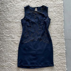 Navy blue dress || size 11 || Teeze Me